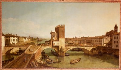Ponte Delle Navi, Verona by Bernardo Bellotto
