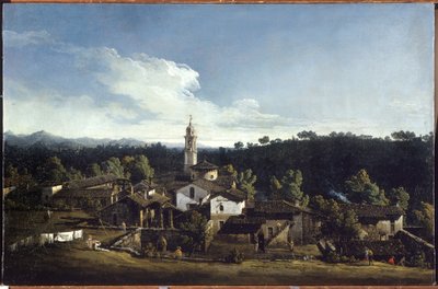 View of Gazzada by Bernardo Bellotto