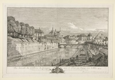 View of the Zwinger, Dresden by Bernardo Bellotto
