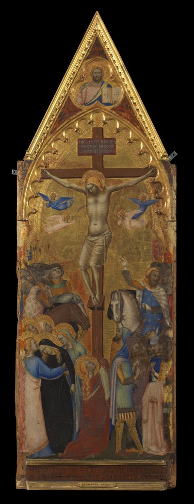 The Crucifixion (centre panel) by Bernardo Daddi