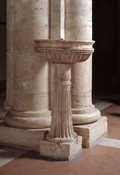 Stoup by Bernardo Rossellino