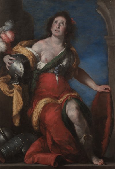 Allegorical Figure by Bernardo Strozzi