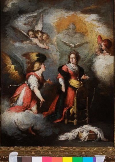 Annunciation by Bernardo Strozzi