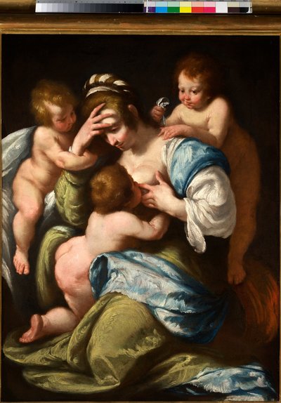 Christian charity, c.1610 by Bernardo Strozzi