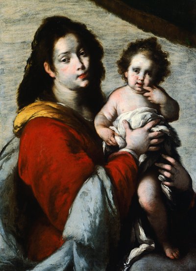 Madonna and Child by Bernardo Strozzi