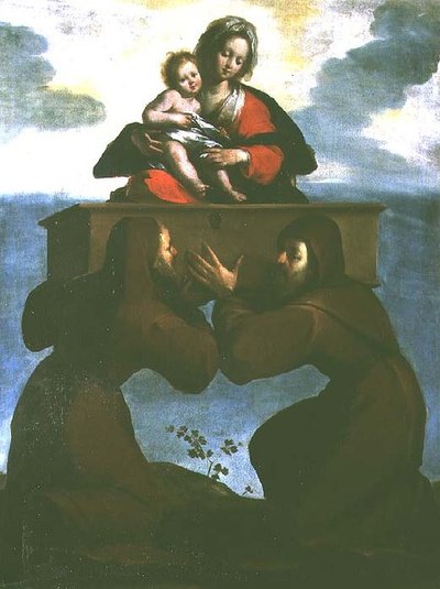 The Apparition of the Madonna Odigitria by Bernardo Strozzi