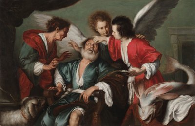 The Healing of Tobit, c. 1625 by Bernardo Strozzi