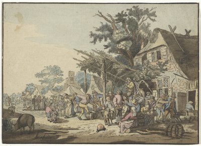 Peasant Festival by Bernhard Schreuder