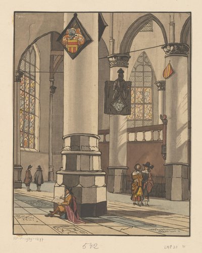 Church Interior by Bernhard Schreuder