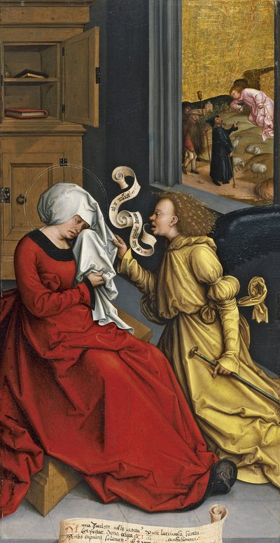 The Annunciation to Saint Anne by Bernhard Strigel