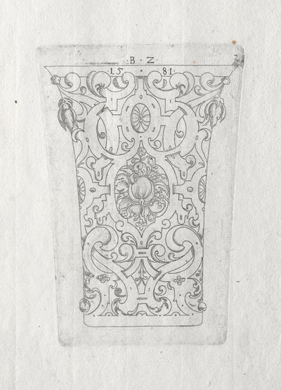 Ornamental Beaker by Bernhard Zan