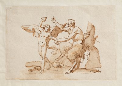 Pan and Cupid by Bertel Thorvaldsen