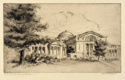 Fine Arts Building, Chicago (Facade, West) by Bertha E. Jaques