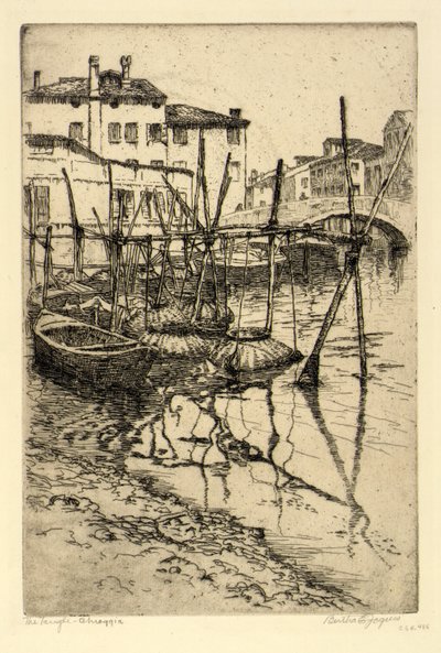 The Tangle, Chioggia by Bertha E. Jaques