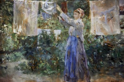 Berthe Morisot (1841–1895) by Berthe Morisot