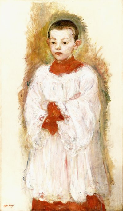 Choirboy by Berthe Morisot