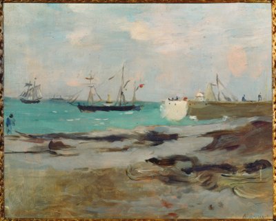 Harbor Entrance in Boulogne by Berthe Morisot