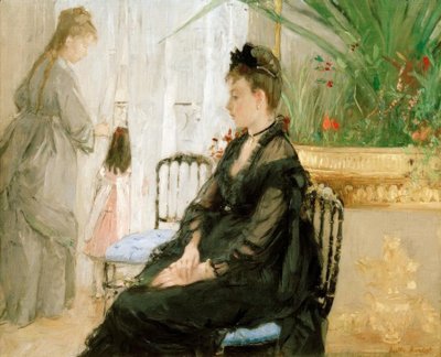 Interior by Berthe Morisot