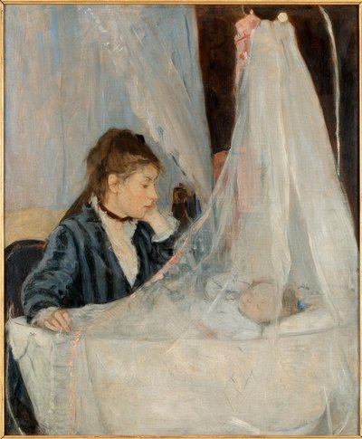 The Cradle by Berthe Morisot