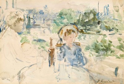 The Luncheon in the Countryside, 1879 by Berthe Morisot