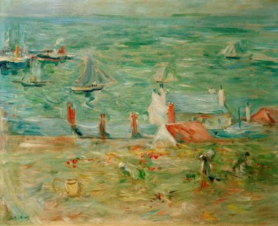 The Port of Gorey by Berthe Morisot