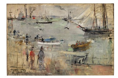 Marine in England by Berthe Morisot