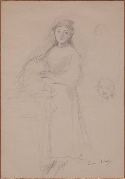 Marthe Givaudan by Berthe Morisot
