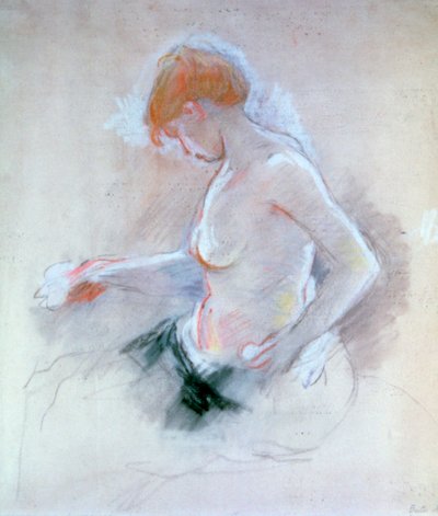 Nude, c1861-1895 by Berthe Morisot