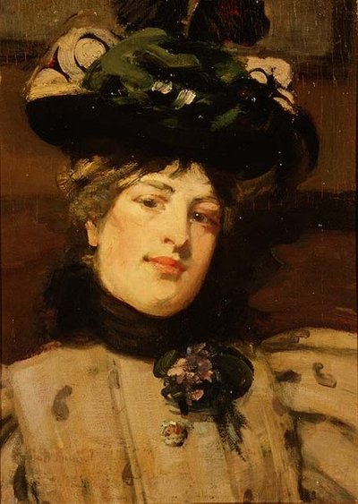 Portrait of a Lady by Bessie MacNicol