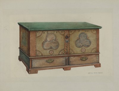 Pa. German Chest by Betty Jean Davis