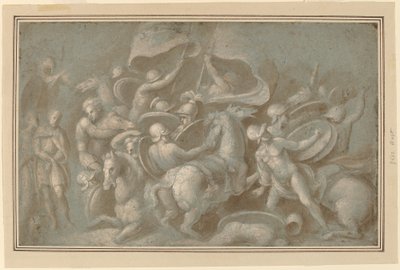 Battle Scene by Biagio Pupini