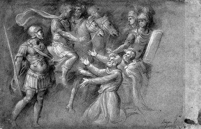Neptune Abducting Caenis by Biagio Pupini