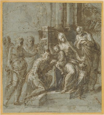 The Adoration of the Magi by Biagio Pupini