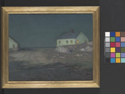 The Harbor Light by Birge Harrison