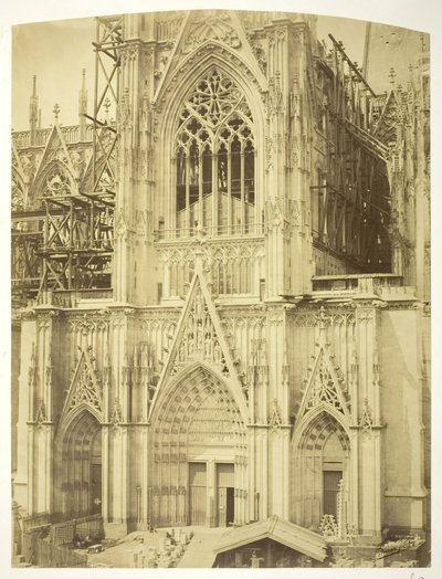 Cologne Cathedral, South Transept by Bisson Freres Studio