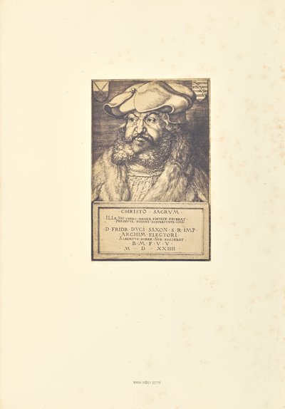 Frederick, Elector of Saxony by Bisson Frères