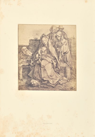The Holy Family by Bisson Frères