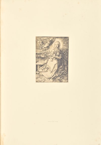 The Virgin Crowned by an Angel by Bisson Frères