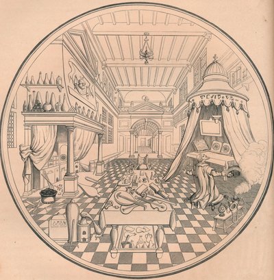The Alchemist, 16th Century, 1849 by Bisson and Cottard