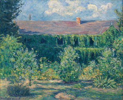 House and Garden of Claude Monet by Blanche Hoschede Monet