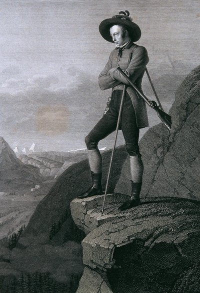 Archduke Johann as Chamois Hunter by Blasius Höfel