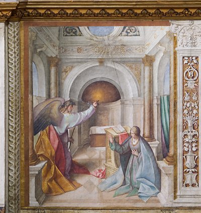 Annunciation by Boccaccio Boccaccino