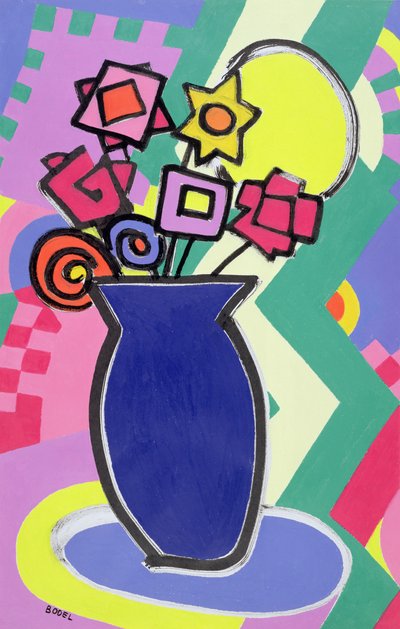Blue Vase, 2003 by Bodel Rikys
