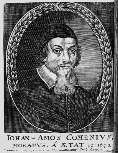 Johan Amos Comenius, 1642 by Bohemian School