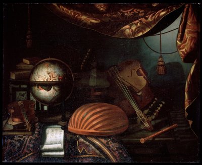 Still Life with Musical Instruments by Bonaventura Bettera