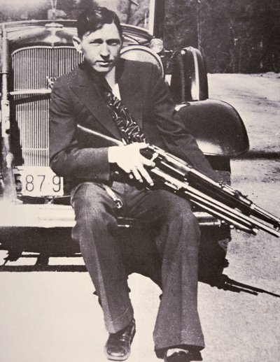 Clyde Barrow by Bonnie Parker