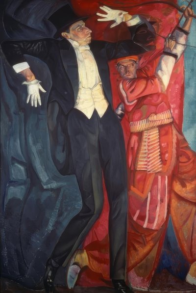 Portrait of W.E. Meyerhold by Boris D. Grigorjew