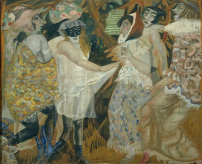 Masquerade by Boris Dmitrievich Grigoriev