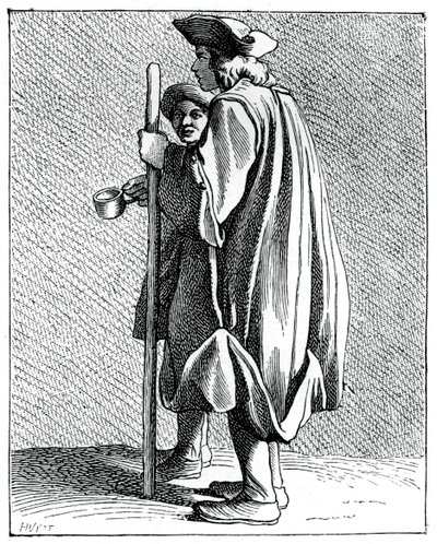 Blind man of Quinze-Vingts by Bouchardon