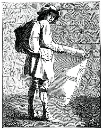 The Print Seller, 1737-1742 by Bouchardon
